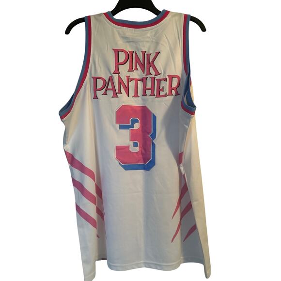 NWOT Unbranded Miami #3 Pink Panther Basketball Jersey Women's Size XXL - Picture 2 of 4